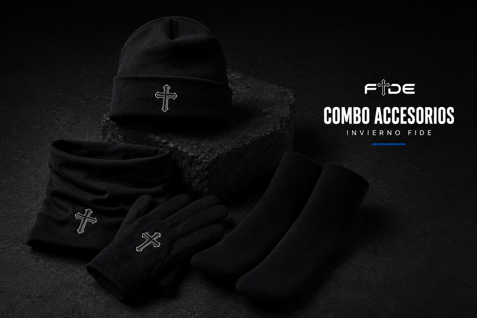 Combo accesorios invierno Fide